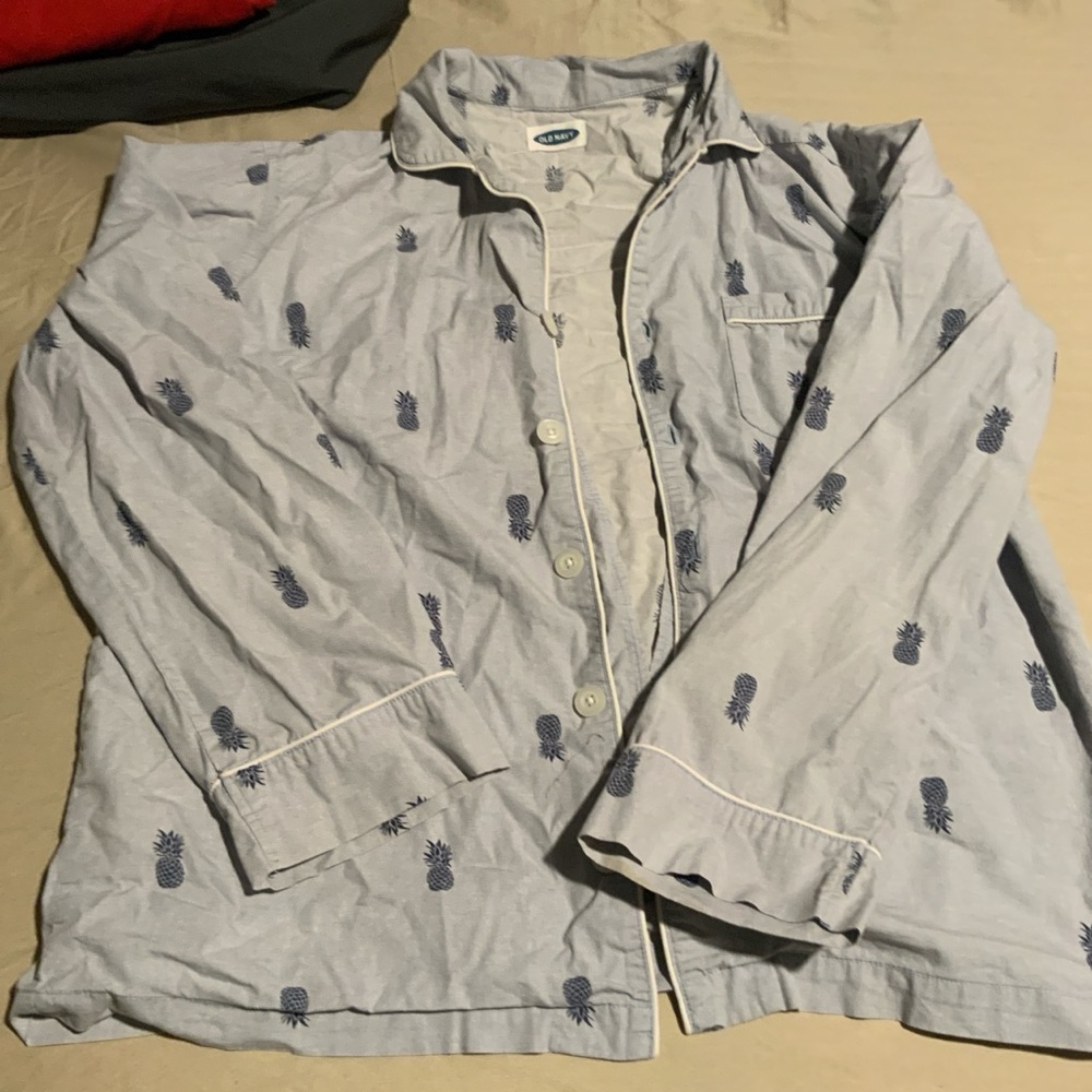 Old Navy Gray Lightweight Shirt Jacket